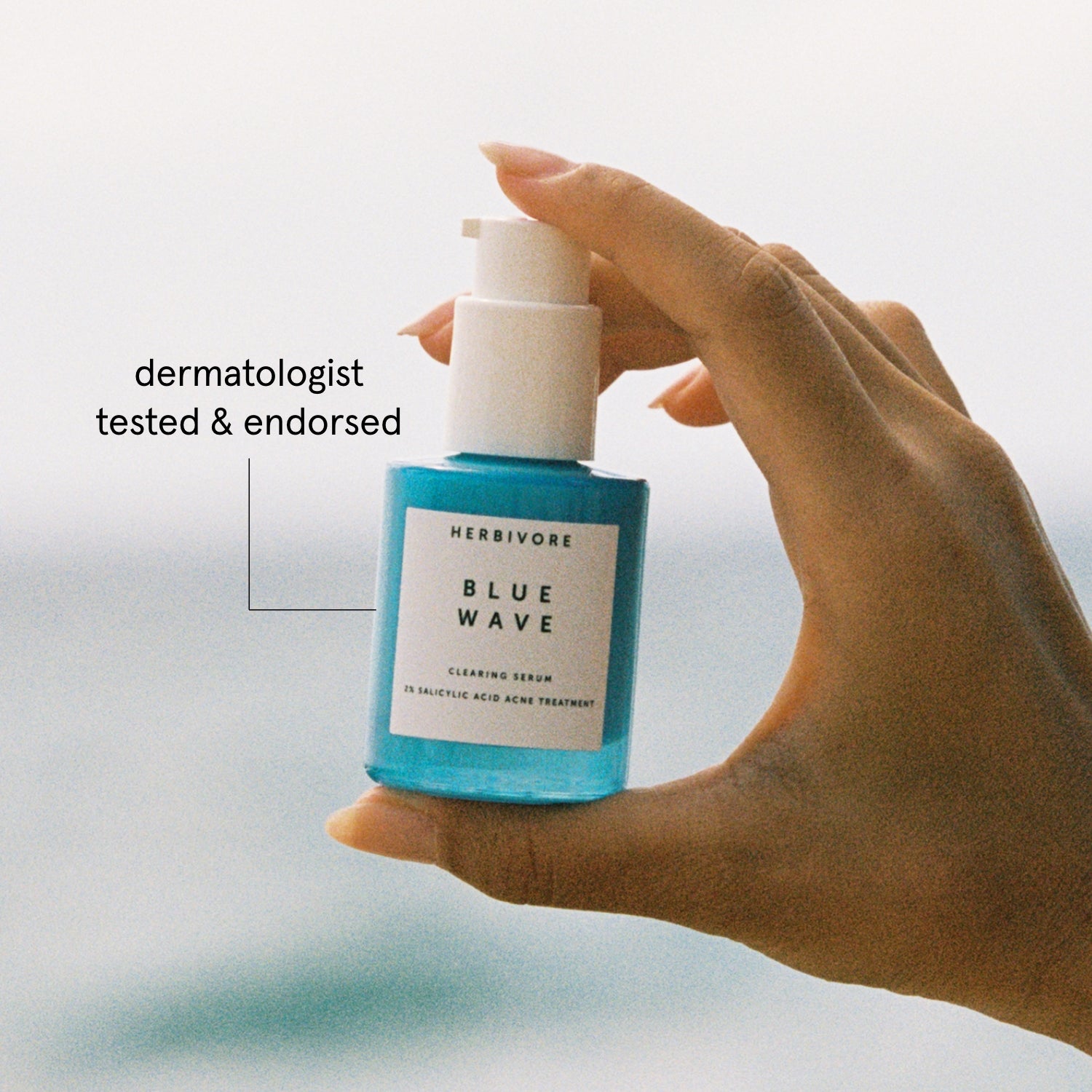 BLUE WAVE 2% Salicylic Acid Medicated Acne Clearing Serum | Herbivorebotanicalss