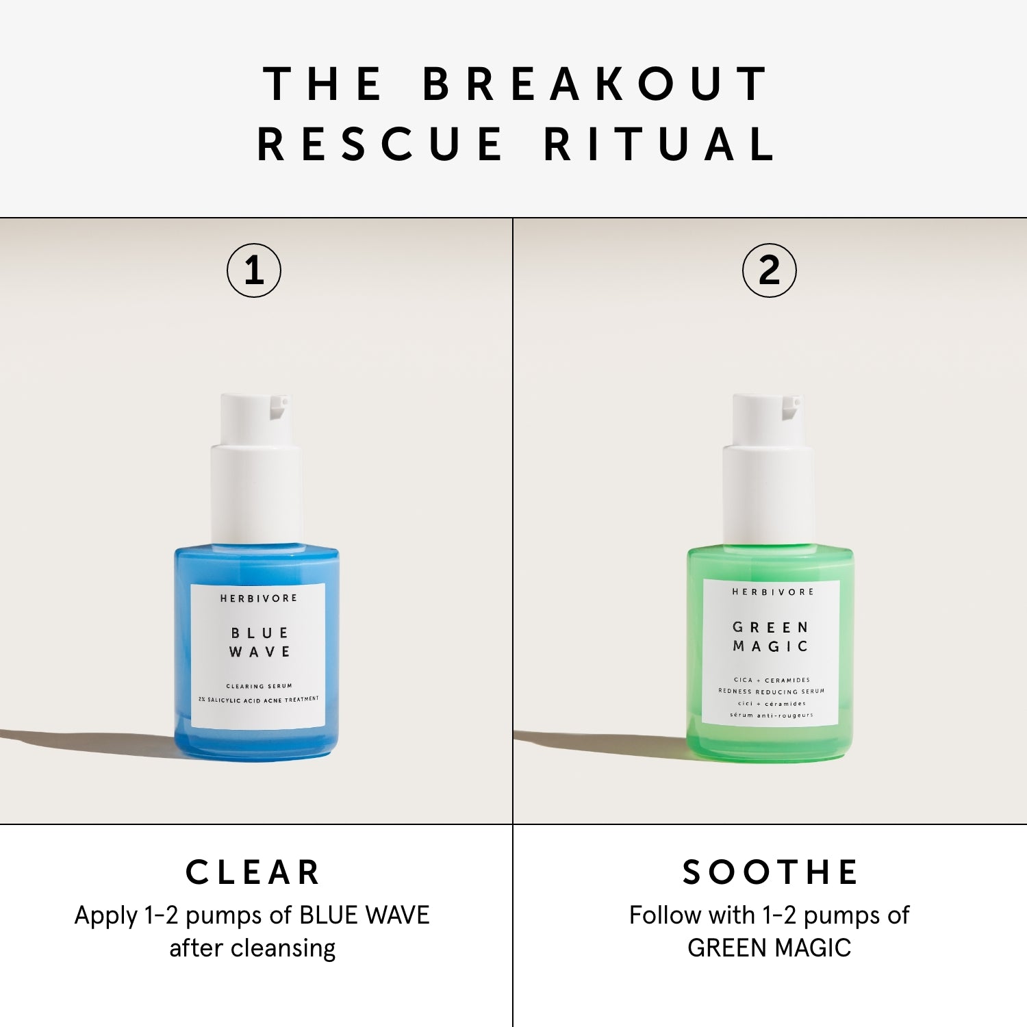 Calm & Clarify Set | Herbivorebotanicalss