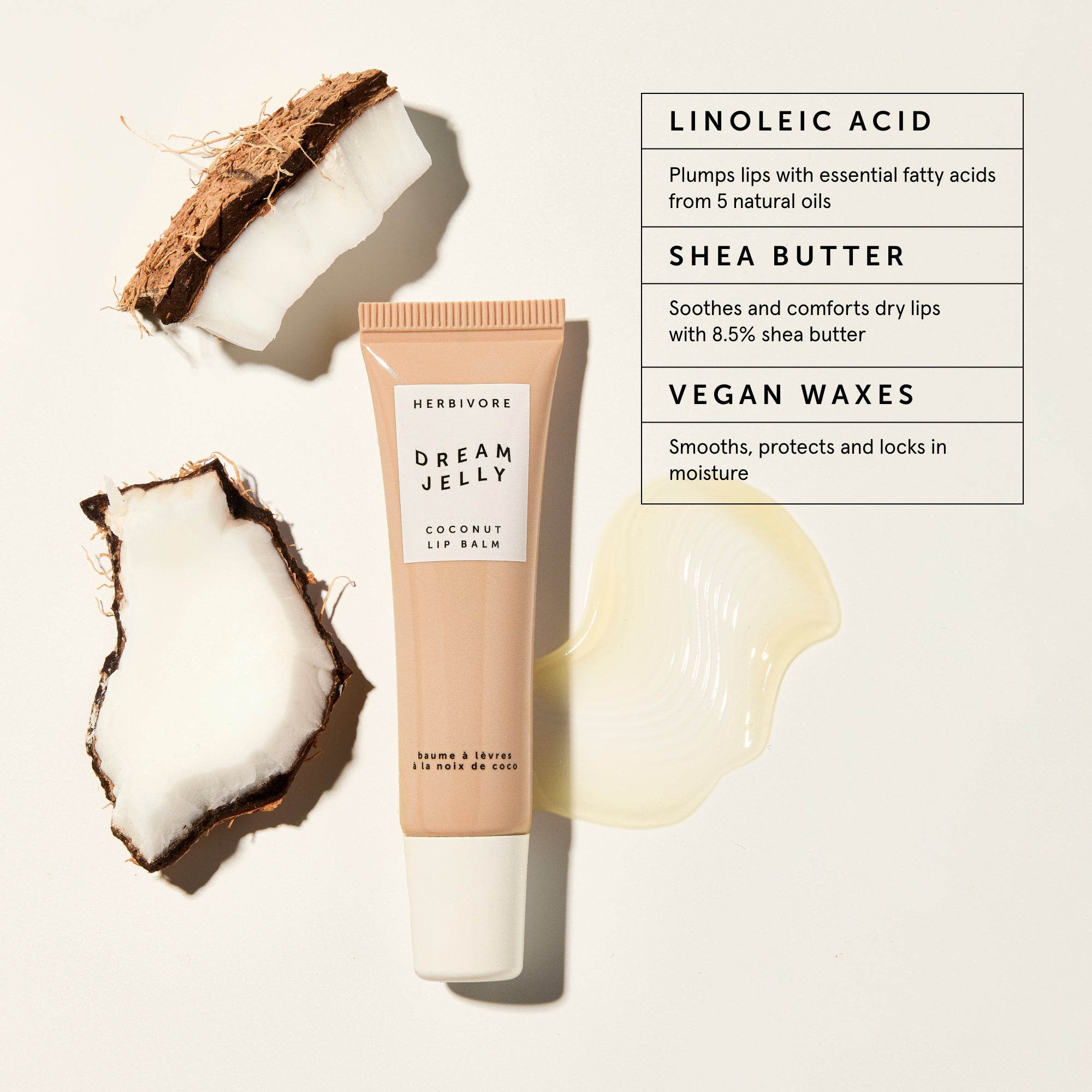 DREAM JELLY Coconut Lip Balm | Herbivorebotanicalss