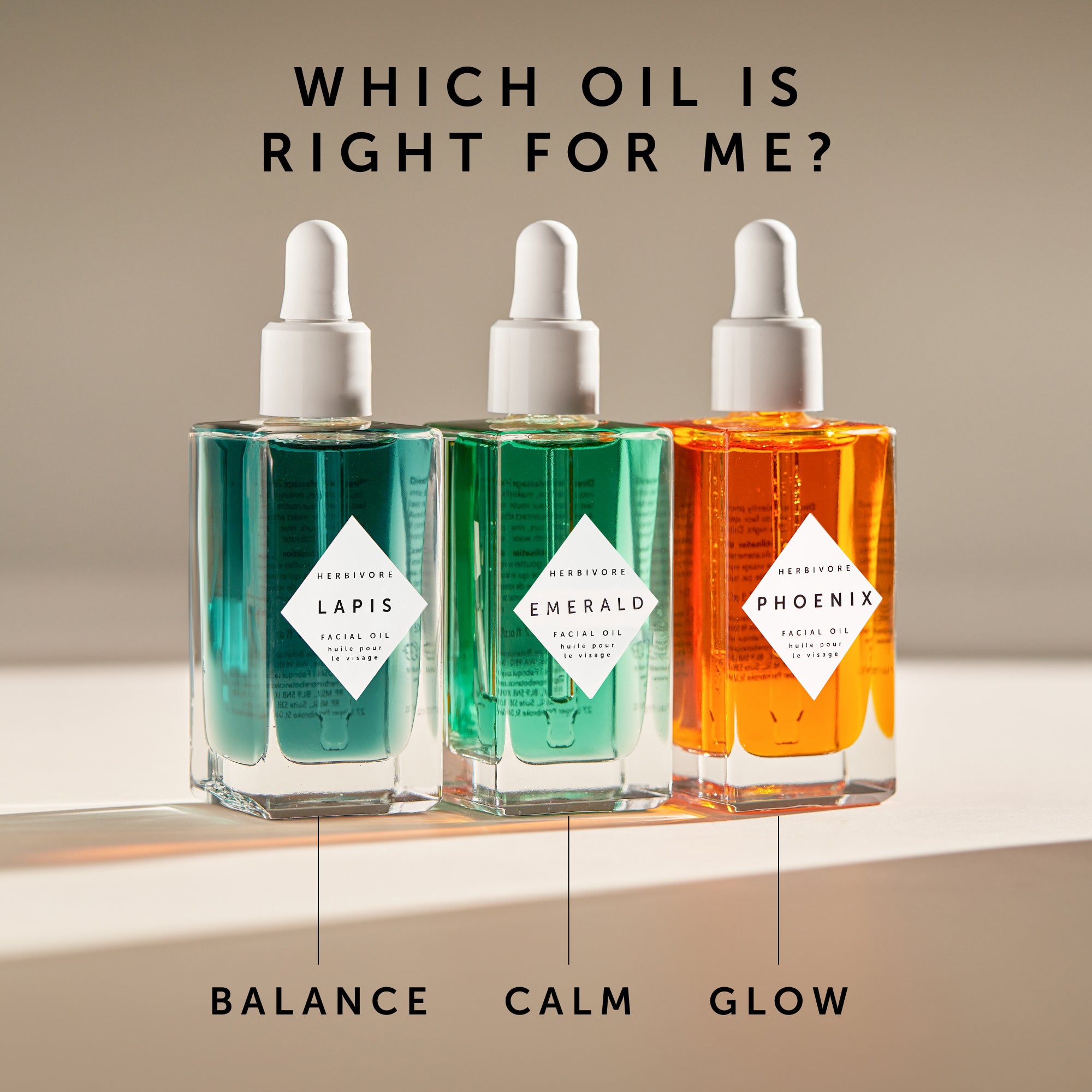 WHICH OIL IS RIGHT FOR ME?