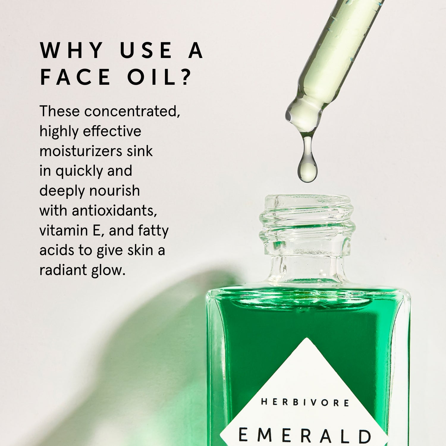 EMERALD Calming Facial Oil | Herbivorebotanicalss