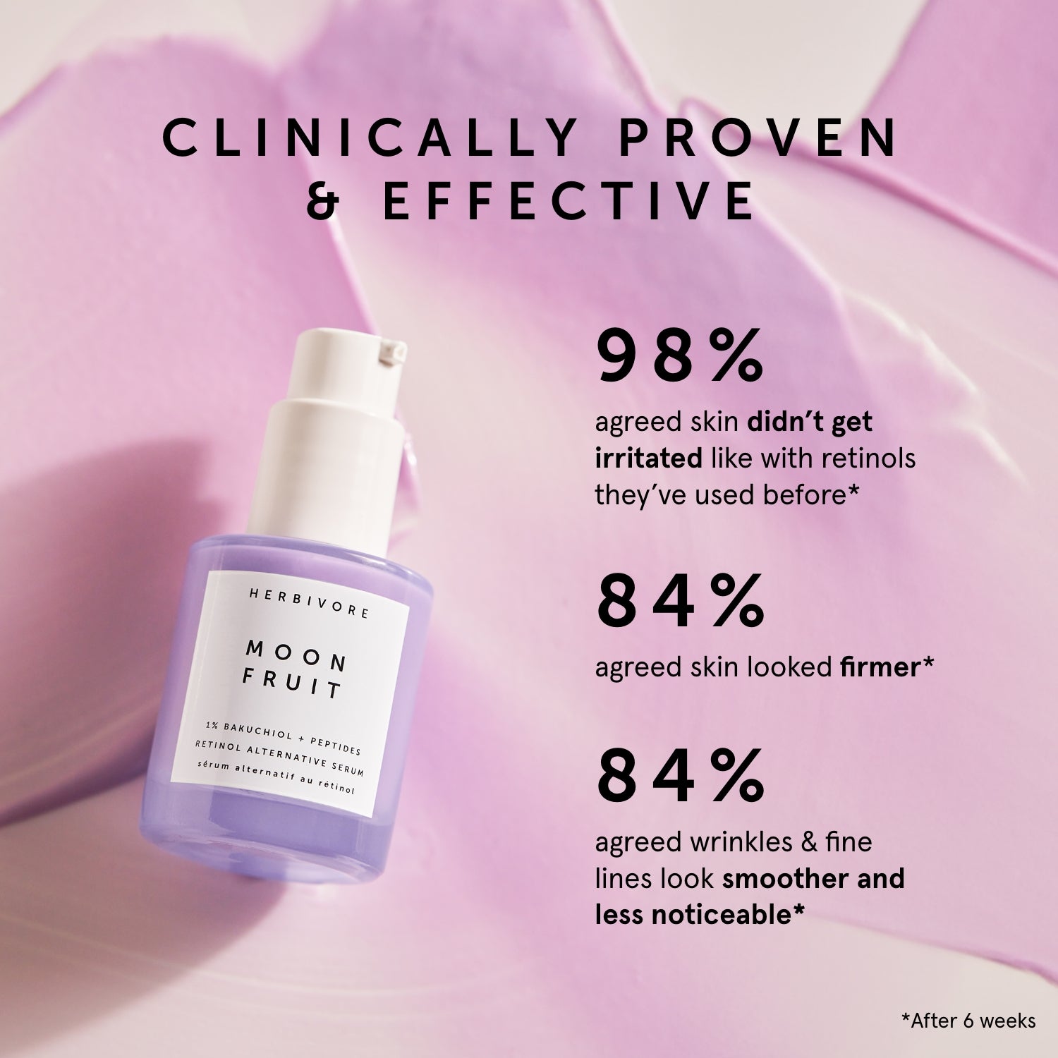 MOON FRUIT 1% Bakuchiol + Peptides Retinol Alternative Serum | Herbivorebotanicalss