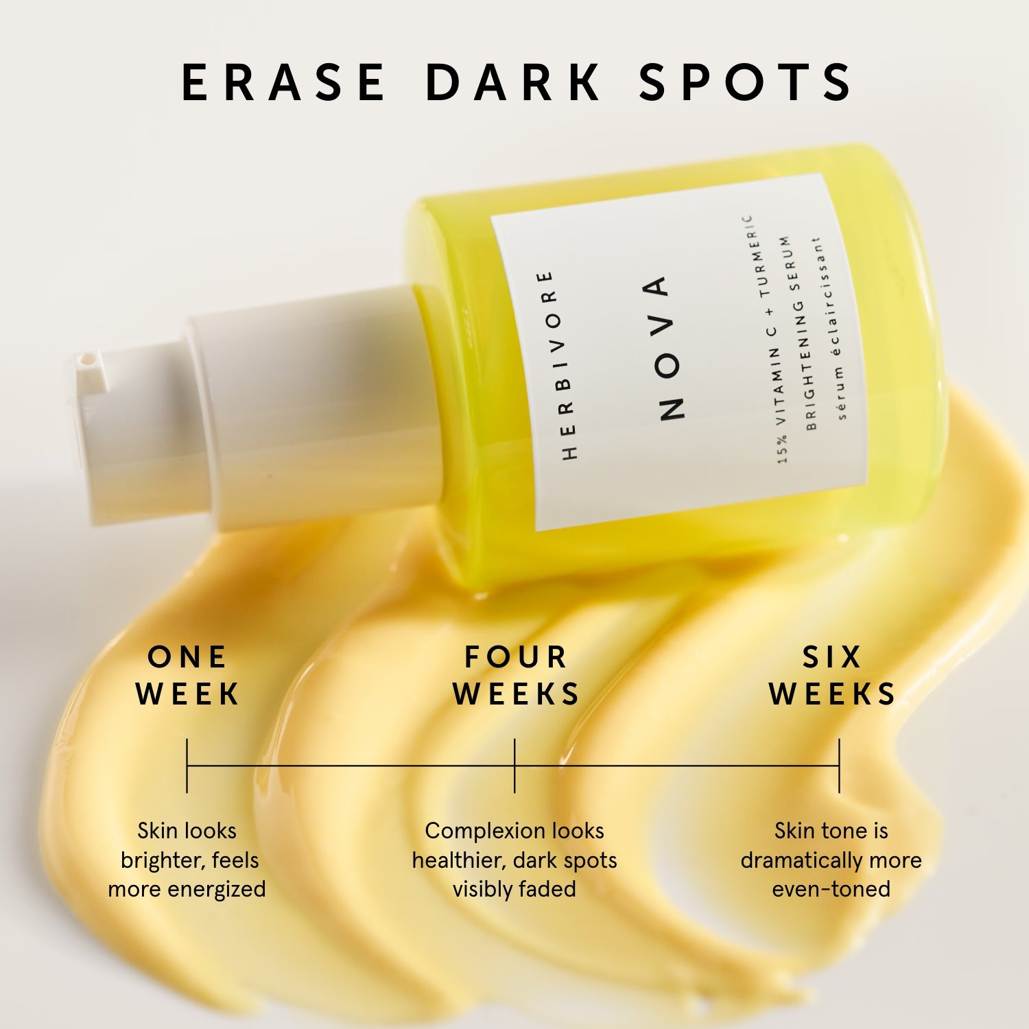 NOVA 15% Vitamin C + Turmeric Brightening Serum | Herbivorebotanicalss