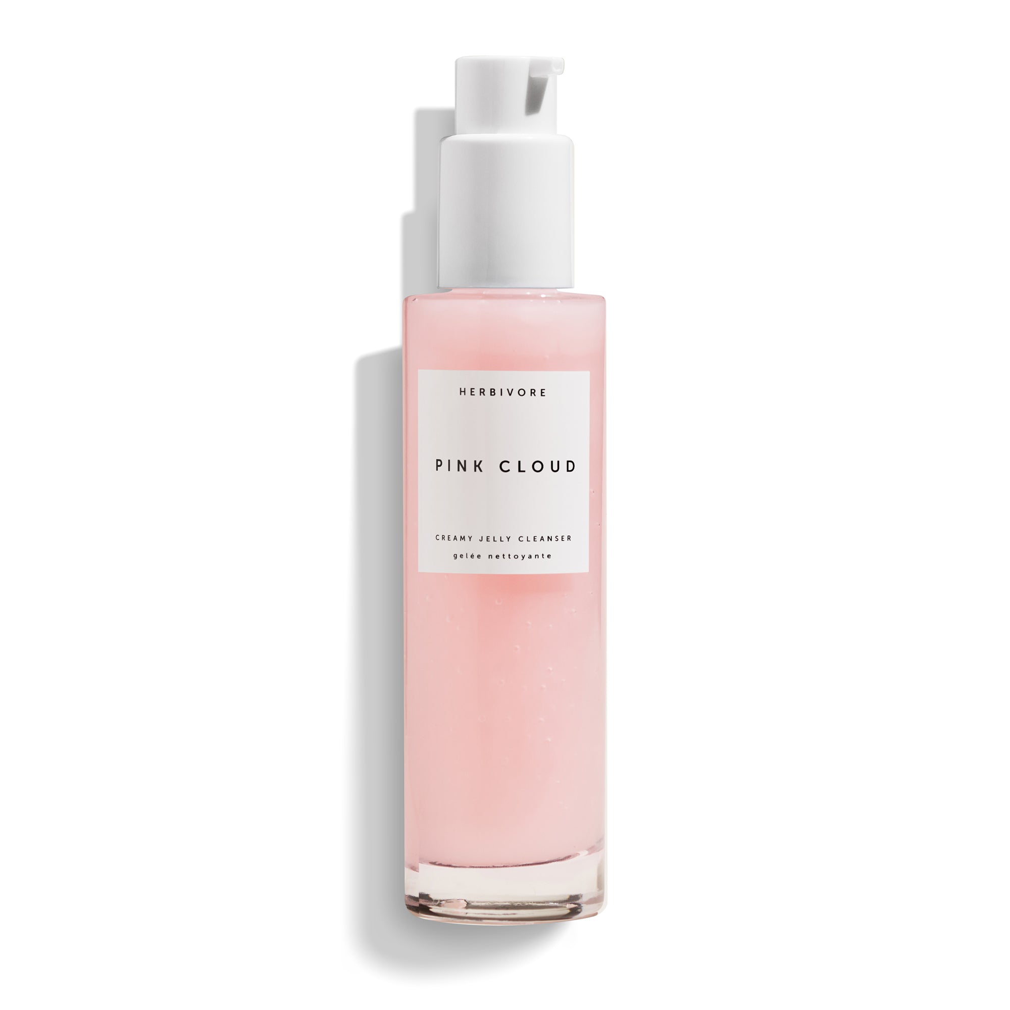 PINK CLOUD Rosewater + Tremella Creamy Jelly Cleanser | Herbivorebotanicalss