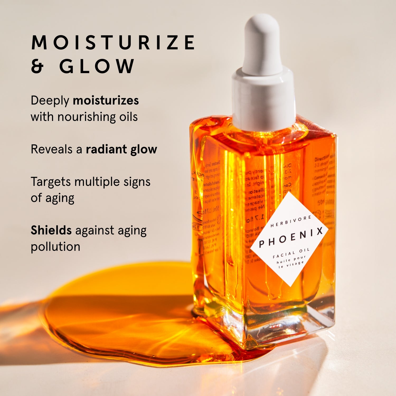 PHOENIX Rosehip Anti-Aging Face Oil - For Dry Skin | Herbivorebotanicalss