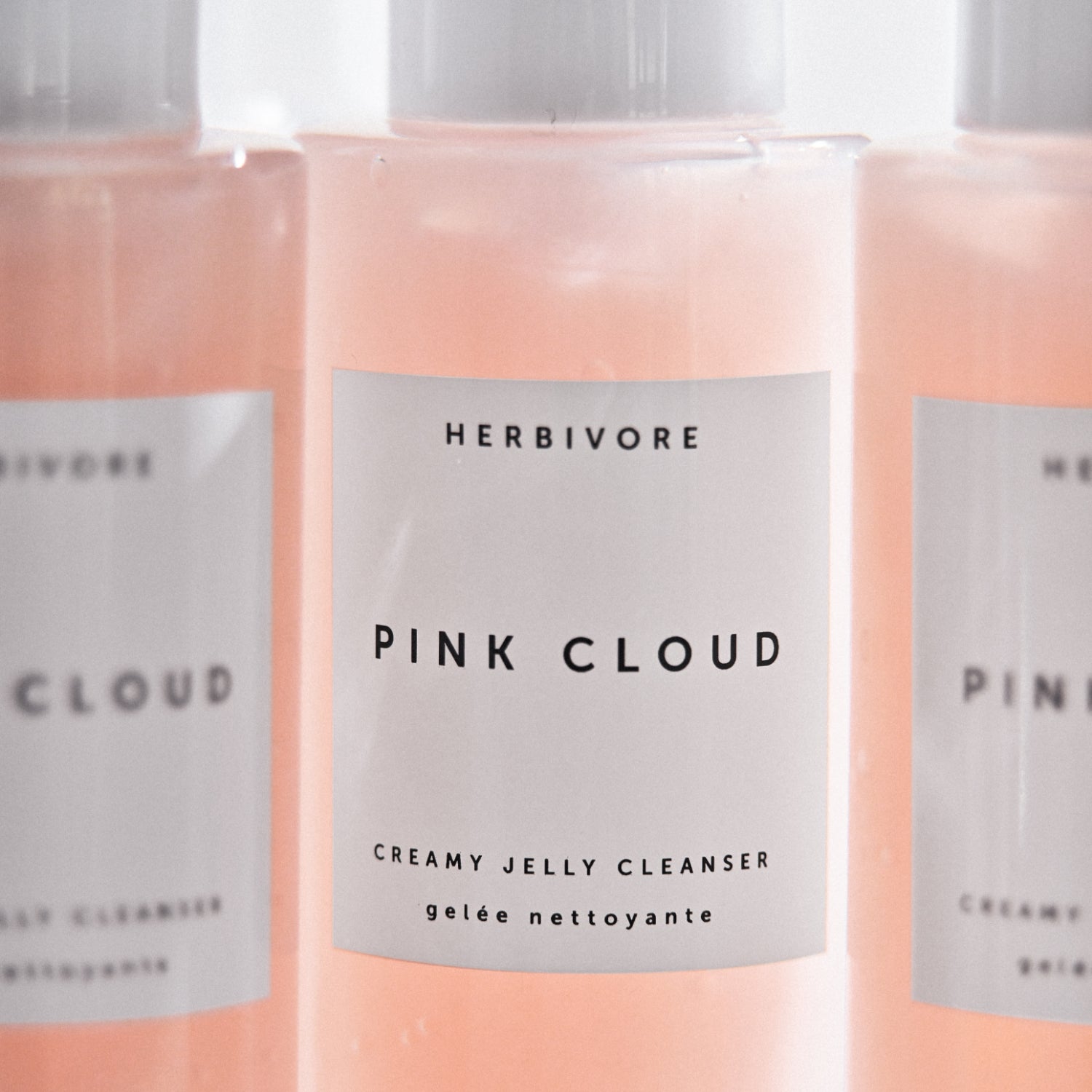 PINK CLOUD Rosewater + Tremella Creamy Jelly Cleanser | Herbivorebotanicalss