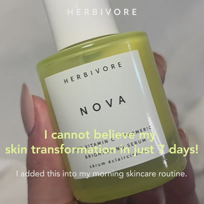 NOVA 15% Vitamin C + Turmeric Brightening Serum | Herbivorebotanicalss